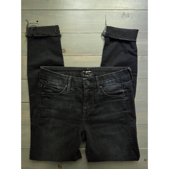 EUC Mother Denim Looker Ankle Fray - 24 waist - Picture 3 of 6